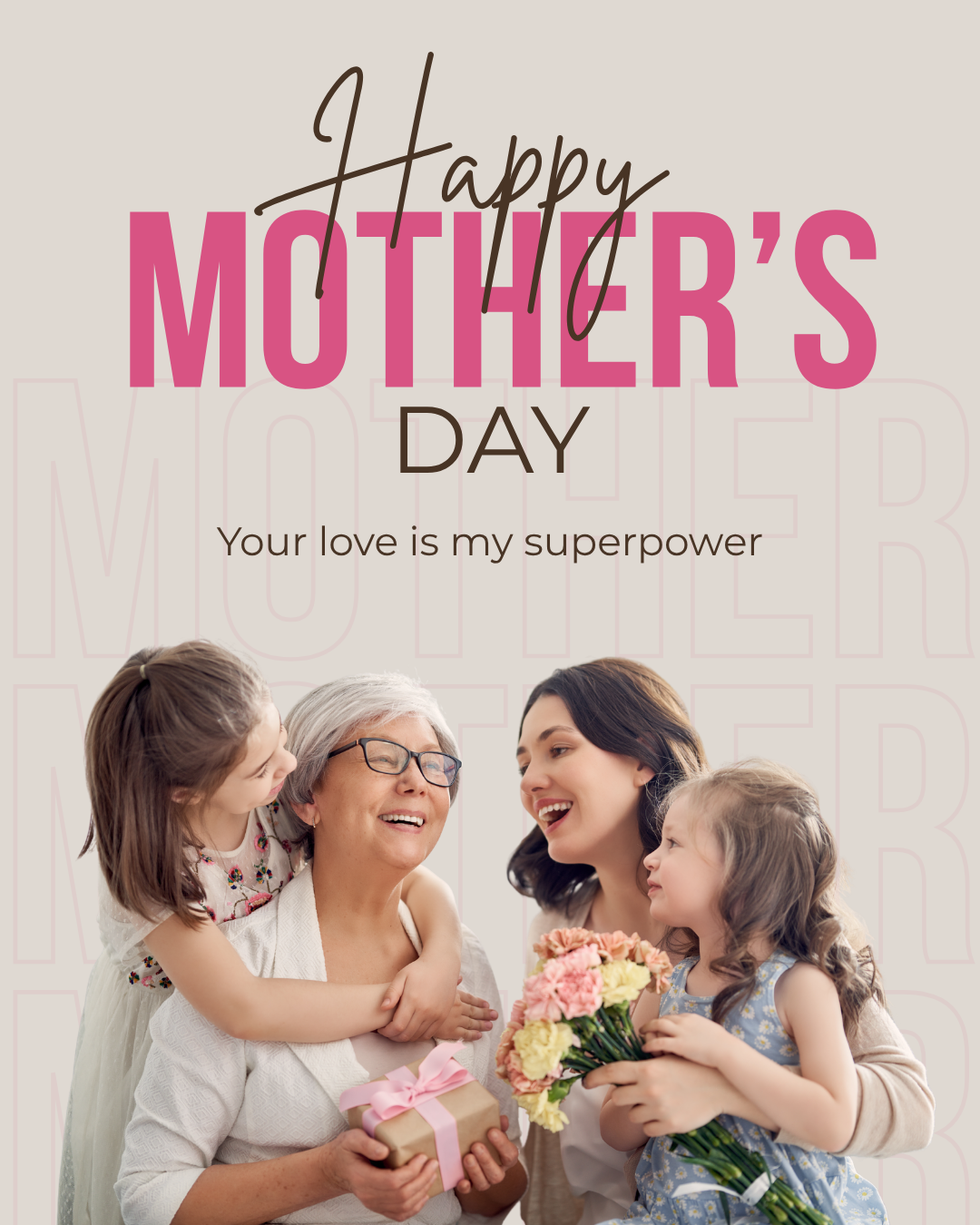 歡慶母親節 讓媽媽變更美